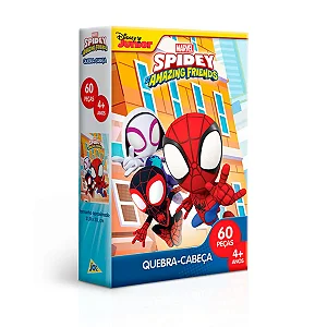 OS VINGADORES - SPIDEY - QC 60 PECAS