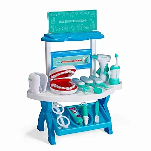 Meu Primeiro Consultório – Kit Dentista - cores sortidas