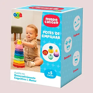Potes de Empilhar – Mundo Curioso