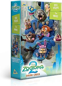 Quebra-Cabeça Zootopia 2 – 200 Peças