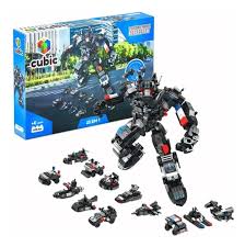 Cubic 25 em 1 - Policia Swat - 600 peças