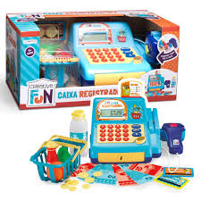 Caixa Registradora Infantil Fun – Criative Fun - AZUL