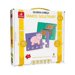 Quebra-Cabeça Vamos Soletrar