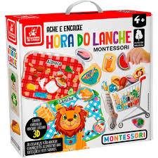 Hora do Lanche Montessori – Ache e Encaixe
