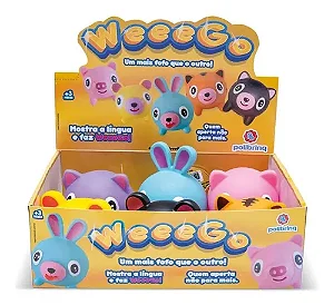 Bichinhos de brinquedos - WeeeGo - cores sortidas - unidade