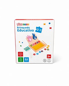 Brinquedo Educativo 2 em 1 Yins Kids