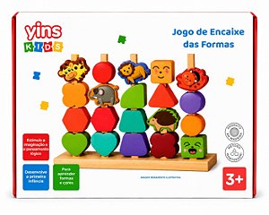 Jogo de Encaixe das Formas – Yins Kids