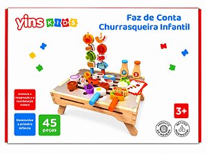 Faz de Conta Churrasqueira Infantil – Yins Kids