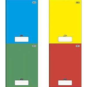 Caderno brochura (capa dura) D+ 96 Folhas, 1/4 (140mmX200mm) - TILIBRA
