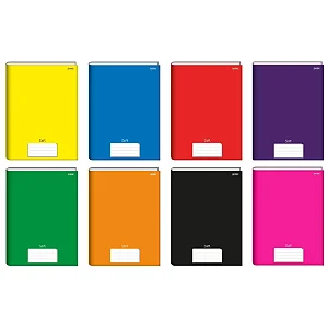 Caderno brochura Universitário (capa dura) Stiff 48 Folhas - JANDAIA