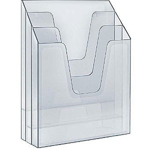 ORGANIZADOR TRIPLO VERTICAL CRISTAL 864 ACRIMET
