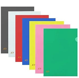 Pasta L colorida 10un