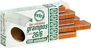 Grampo cobreado 26/6 com 5000 unidades ACC