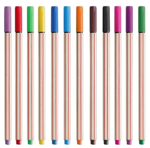 Caneta Hidrográfica Compactor Microline 0.4 Cores diversas