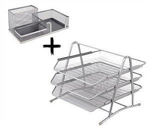 Kit Aramado Organizadora de Mesa