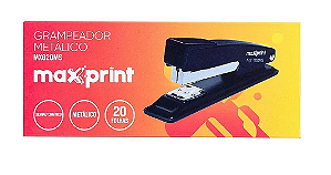 Grampeador Metálico MXG20MS Maxprint