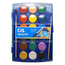 Aquarela, 8 cores - CIS