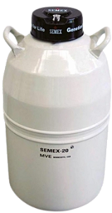 Botijão de 20 Litros marca MVE - Modelo XC 20