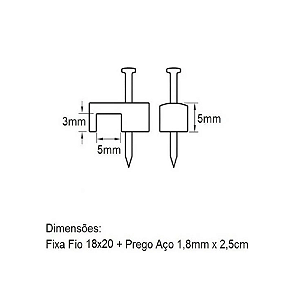 Abraçadeira Fio 18x20 Cartela Riberfix