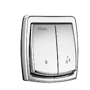 Acabamento Vd Salvagua Box Cromado Docol