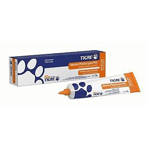 Adesivo Plástico para Pvc Incolor Bisnaga 75g - Tigre