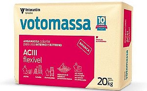Argamassa 20Kg AcIII Votoran Flexivel Externa