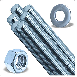 Barra Roscada Galvanizada Nc 5/16x1Mt