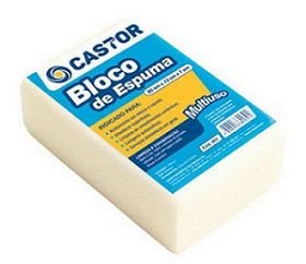 Bloco Espuma 7x13x20 Branco 051 Castor