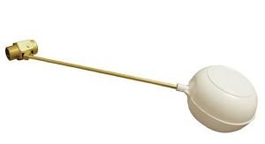Bóia Metal 1 Latão Balão Plástico Garden