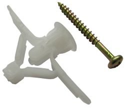 Bucha Fly para Gesso 03 13/23 Com Parafuso Caixa 50 Peças