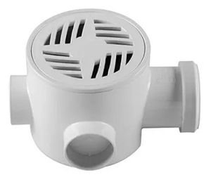 Caixa Sifonada 100x2 Branco Redonda Astra