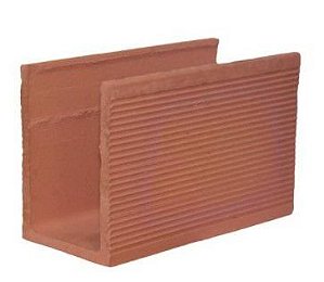 Canaleta Cerâmica 14x19x29cm