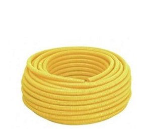 Conduíte Flexível Corrugado 1" Amarelo 25 Metros - Tigre
