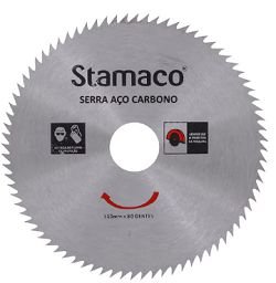Disco de Serra Aço Carbono 80D 4 3/8 Stamaco