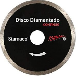 Disco Diamantado Continuo Tornado 110mm Seco Stamaco