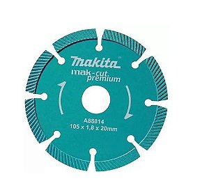 Disco Diamantado Segmentado Concreto A88814 Seco Makita