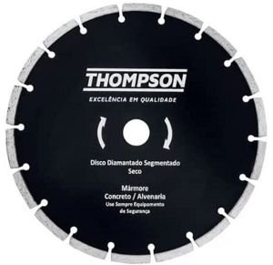 Disco Diamantado Segmentado Seco/Refrig 7  Thompson