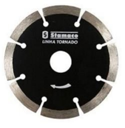 Disco Diamantado Segmentado Tornado 110mm Seco Stamaco