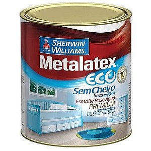 Esmalte Metalatex Eco Alto Brilho Branco 3,6L - Sherwin Williams