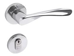 Fechadura Externa 610 Zk St2-55 Ros 327 Cromado La Fonte