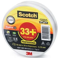 Fita Isolante 19mm x 20mts 33+ 3M