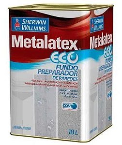 Fundo Preparador De Paredes Metalatex 18L- Sherwin Williams