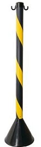 Pedestal Para Sinalização Pt/Am 90cm Plastcor