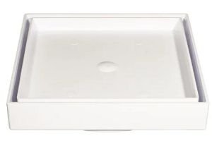 Ralo Invisível 15x15cm Saída 10 Branco Estrela