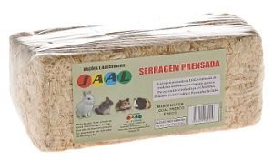 Serragem Roedor Prensada Grossa 500g Jaal