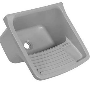 Tanque Plástico Pequeno Cinza 2 49x43x28 Astra