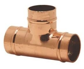 Tee Cobre 15mm com Anel Eluma
