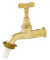 Torneira Jardim 1128 Amarela 1/2 3/4 Pp Slim Dn15 Oneel