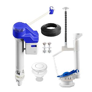 Reparo Completo Universal com Acionamento Superior e Botão Branco MU3/SP*- Astra