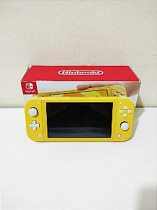 Nintendo Switch 32gb Lite Amarelo - Nintendo